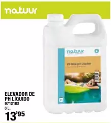 Oferta de Natuur - Elevador De Ph Liquido por 13,95€ en Cofac