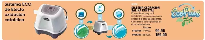 Oferta de Sistema -  Eco De Electo Oxtacion Catalutica por 99,95€ en Cofac