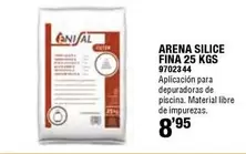 Oferta de Silice Fina 25 Kgs por 8,95€ en Cofac