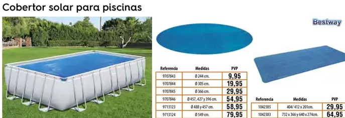 Oferta de Solar - Cobertor  Para Piscinas por 9,95€ en Cofac