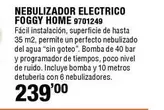 Oferta de Home - Nebulizador Electrico Foggy Home por 239€ en Cofac