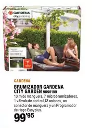 Oferta de Gardena - Brumizador City Garden por 99,95€ en Cofac