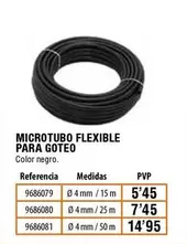 Oferta de Microtubo Flexible Para Goteo por 5,45€ en Cofac