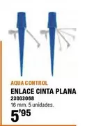 Oferta de Aqua Control - Enlace Cinta Plana por 5,95€ en Cofac