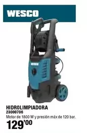 Oferta de Wesco - Hidrolimpiadora  por 129€ en Cofac