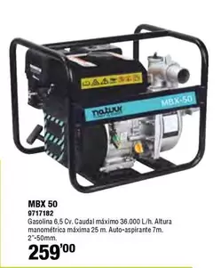 Oferta de Natuur - Mbx 50 por 259€ en Cofac
