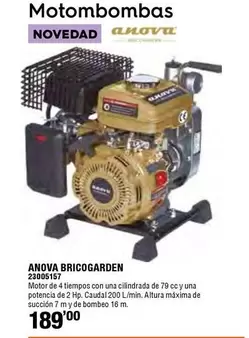 Oferta de HP - Anova Bricogarden por 189€ en Cofac