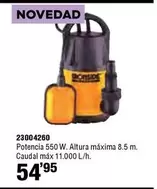 Oferta de El Corte Inglés - Potencia 550 W. Altura Máxima 8.5 M. por 54,95€ en Cofac