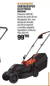 Oferta de Black & Decker - Cortacepced Electrico por 99,95€ en Cofac