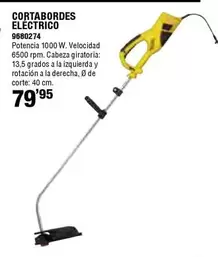 Oferta de Cortabordes Eléctrico por 79,95€ en Cofac