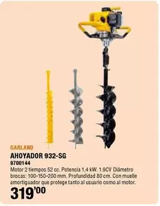 Oferta de Garland - Ahoyador 932-Sg por 319€ en Cofac