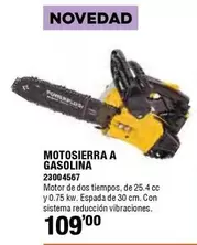 Oferta de Sistema - Motosierra A Gasolina por 109€ en Cofac