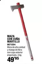 Oferta de Mango - Maza Con Cuña Martillo por 49,95€ en Cofac