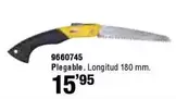 Oferta de Ironside - Serruchos Poda Plegable. Longitud 180 Mm. por 15,95€ en Cofac