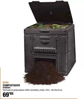 Oferta de Keter - Compostador por 69,95€ en Cofac