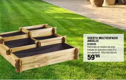 Oferta de Huerto Multiespacio Angelic por 59,95€ en Cofac