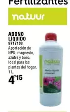 Oferta de Natuur - Liquido por 4,15€ en Cofac