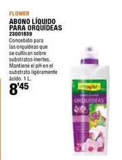 Oferta de Flower - Abono Liquido Para Orquideas 23001839 por 8,45€ en Cofac