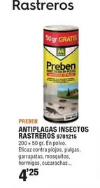 Oferta de Antiplagas Insectos Rastreros por 4,25€ en Cofac