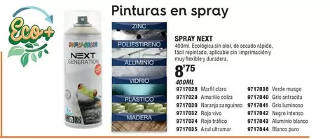 Oferta de Blanco - Pinturas En Spray por 8,75€ en Cofac