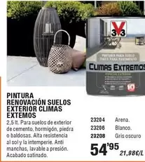 Oferta de IT - Pintura Renovación Suelos Exterior por 54,95€ en Cofac