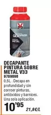 Oferta de V33 - Decapante Pintura Sobre Metal por 10,95€ en Cofac