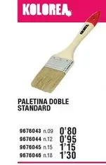 Oferta de Kolorea - Paletina Doble Standard por 0,8€ en Cofac