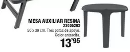 Oferta de Mesa Auxiliar Resina por 13,95€ en ferrOkey