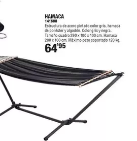 Oferta de Hamaca por 64,95€ en ferrOkey
