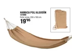 Oferta de Hamaca Poli Algodón por 19,95€ en ferrOkey