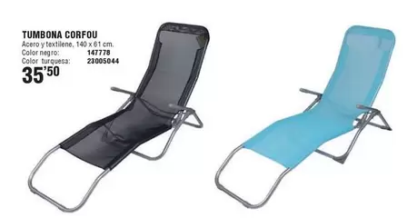 Oferta de Tumbona Corfou por 35,5€ en ferrOkey