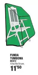 Oferta de Funda Tumbona por 11,5€ en ferrOkey