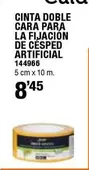 Oferta de Cinta Doble Cara Para La Fijacion De Cesped Artificial por 8,45€ en ferrOkey