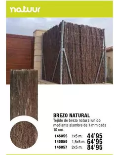 Oferta de Brezo Natural por 44,95€ en ferrOkey