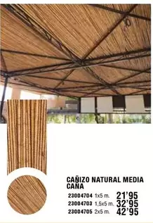 Oferta de Canizo Natural Media Cana por 21,95€ en ferrOkey