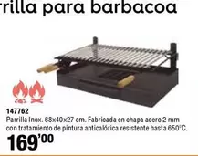 Oferta de Parrilla Inox por 169€ en ferrOkey
