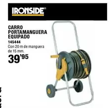 Oferta de Ironside - Carro Portamanguera Equipado por 39,95€ en ferrOkey