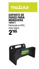 Oferta de Natuur - Soporte De Pared Para Manguera por 2,95€ en ferrOkey