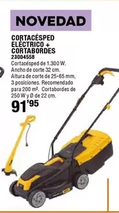 Oferta de Cortaceped Eléctrico + Cortadores por 91,95€ en ferrOkey