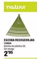 Oferta de Natuur - Escoba Recogehojas por 2,95€ en ferrOkey