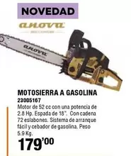 Oferta de HP - Motosierra A Gasolina por 179€ en ferrOkey