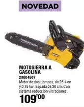 Oferta de Sistema - Motosierra A Gasolina por 109€ en ferrOkey