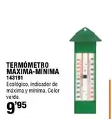 Oferta de Termometro Maxima-minima por 9,95€ en ferrOkey