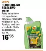 Oferta de Compo - Herbicida No Selectivo por 16,95€ en ferrOkey