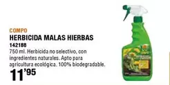 Oferta de Compo - Herbicida Malas Hierbas por 11,95€ en ferrOkey