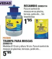 Oferta de Preben - Trampa Para Moscas por 1,95€ en ferrOkey
