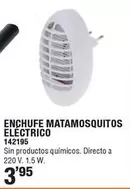 Oferta de Enchufe Matamosquitos Eléctrico por 3,95€ en ferrOkey