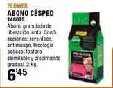 Oferta de Flower - Abono Cesped por 6,45€ en ferrOkey