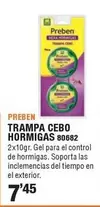 Oferta de Preben - Trampa Cebo Hormigas por 7,45€ en ferrOkey
