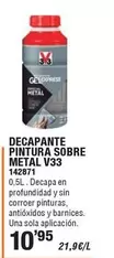 Oferta de V33 - Decapante Pintura Sobre Metal por 10,95€ en ferrOkey